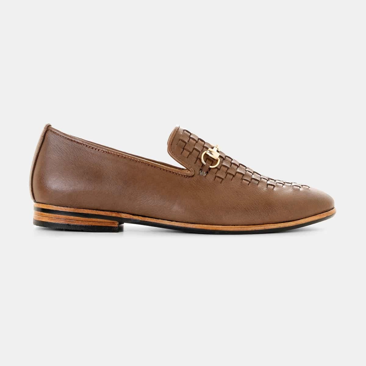 Horse-bit Loafer with Braiding