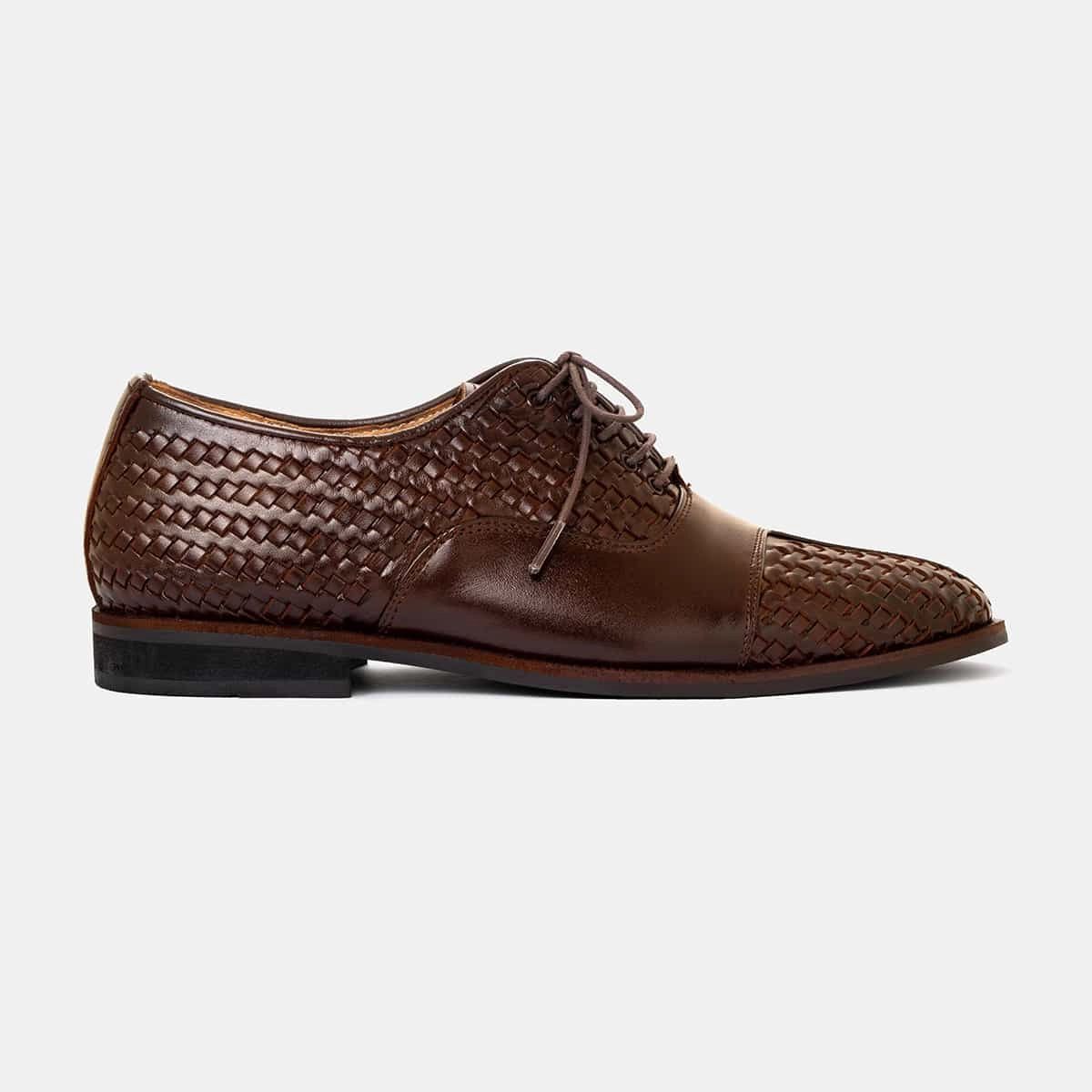 Half Braided Oxford Shoe
