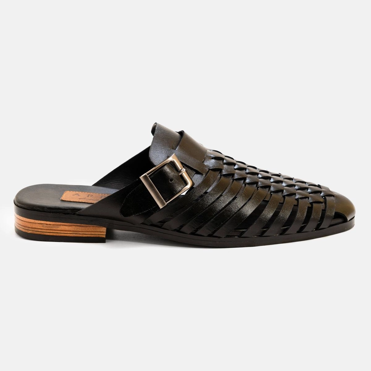 Braided Half Shoe with Buckle