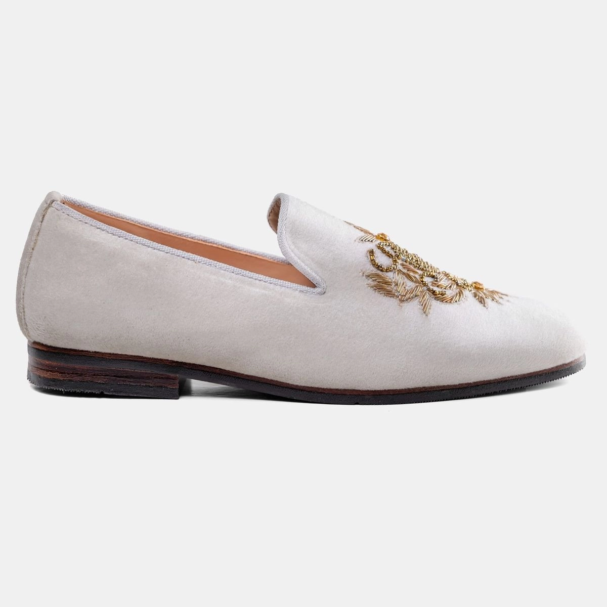 Z36 Check Boutique Zardosi on Off-White