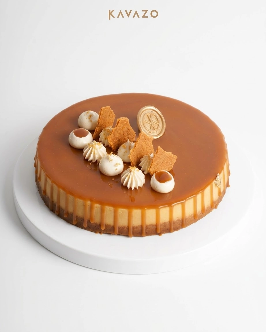 Baked Caramel Cheesecake