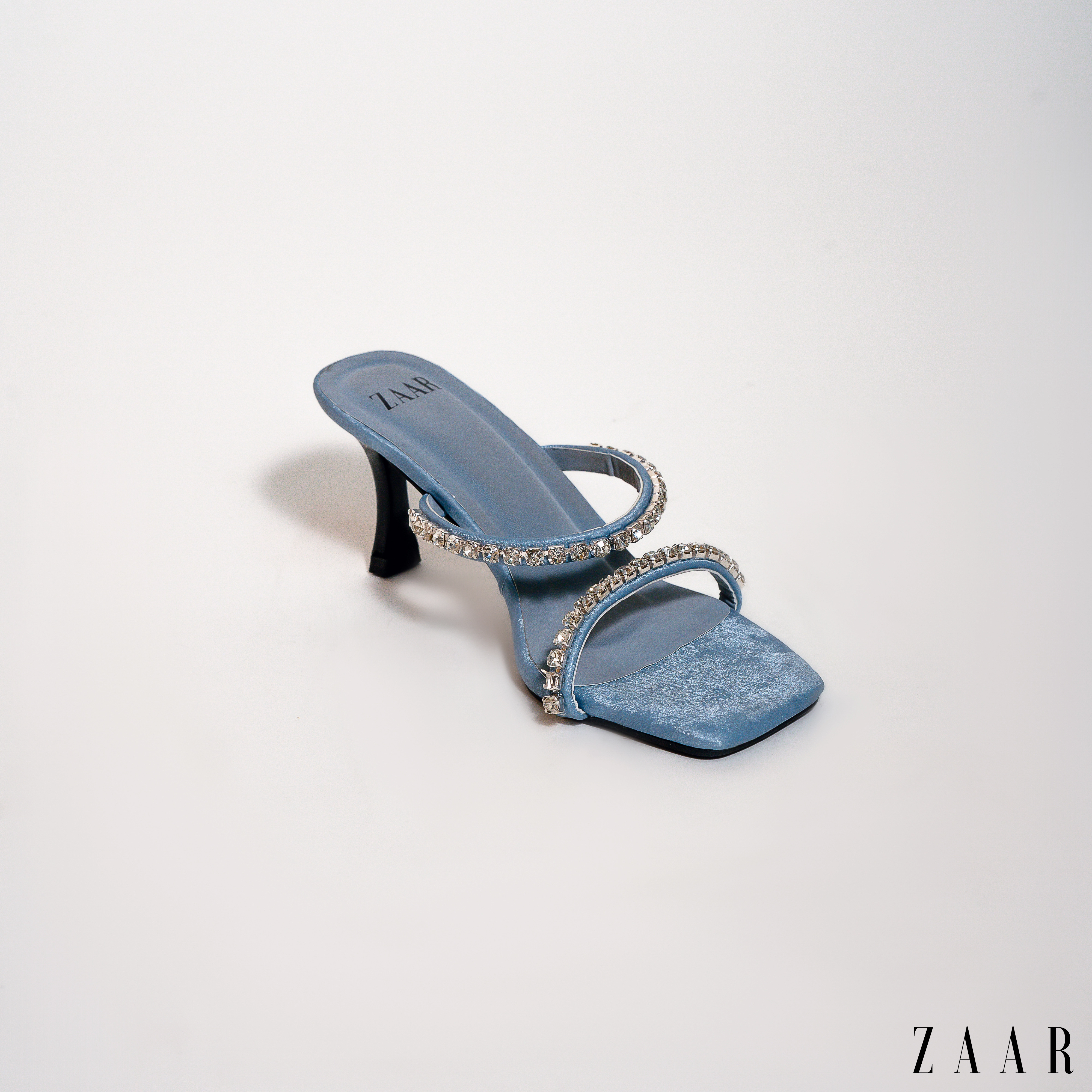 Black Stone in Blue